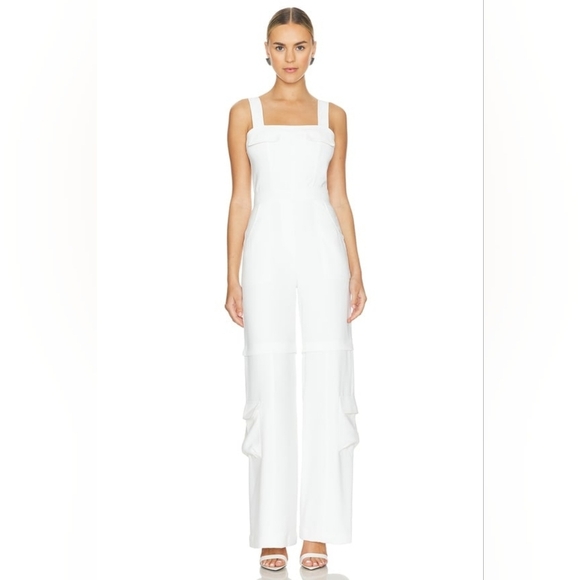 Frida Jumpsuit in IvoryAmanda Uprichard - Picture 1 of 3